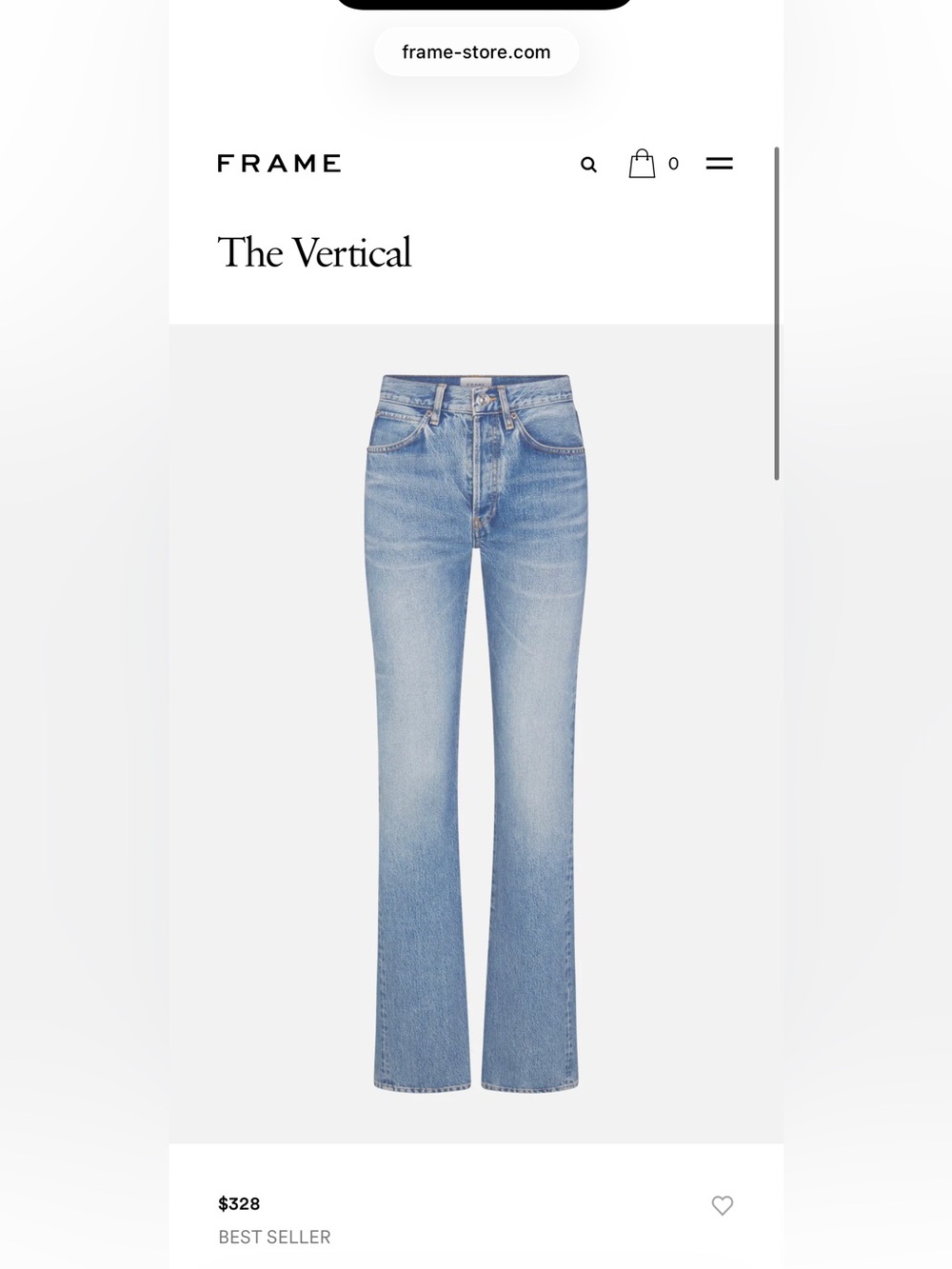 Frame Denim The Vertical Jeans